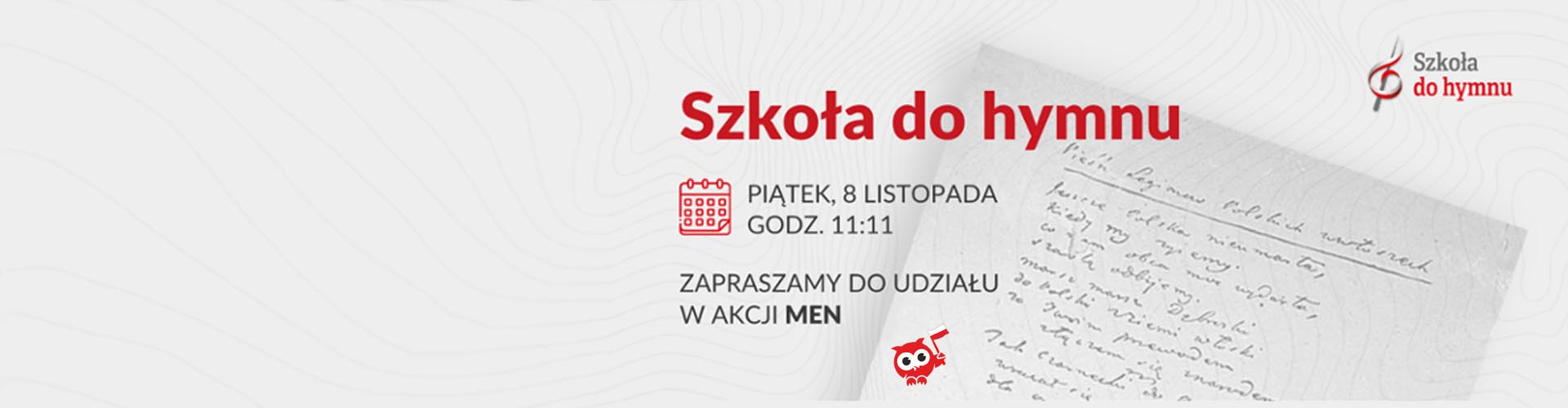 Bierzemy udział w akcji #SzkołaDoHymnu